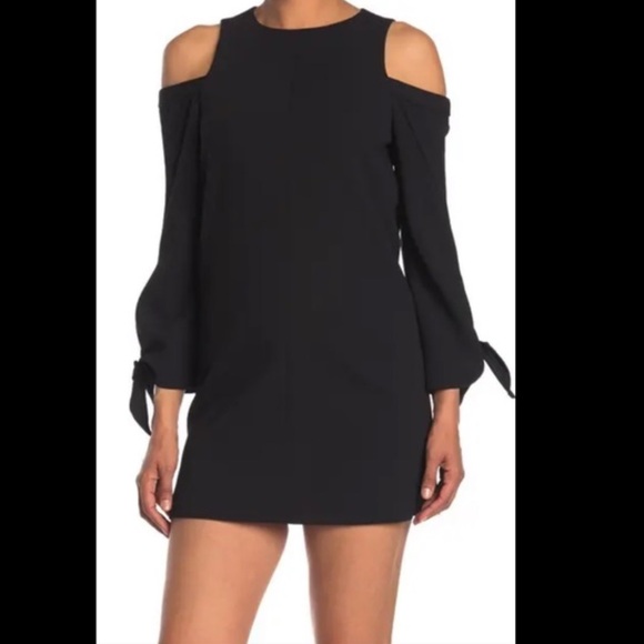BNWT Tibi Cold Shoulder Crepe Dress - Picture 1 of 13